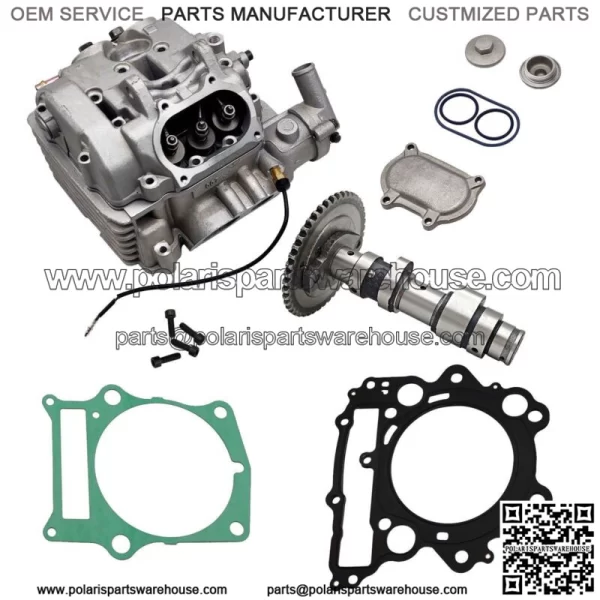 Cylinder Head W/Gasket Camshaft For Yamaha Grizzly Rhino 660 5KM-11101-00-00 (Fits: Yamaha Rhino 660)