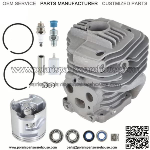 Cylinder Piston 51mm Kit For Husqvarna Partner Cutoff Concrete Saw K750 K760 - Image 3