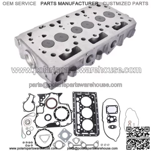 New "Complete" Cylinder Head & Full Gasket Kit FITS Kubota D902 ZD323