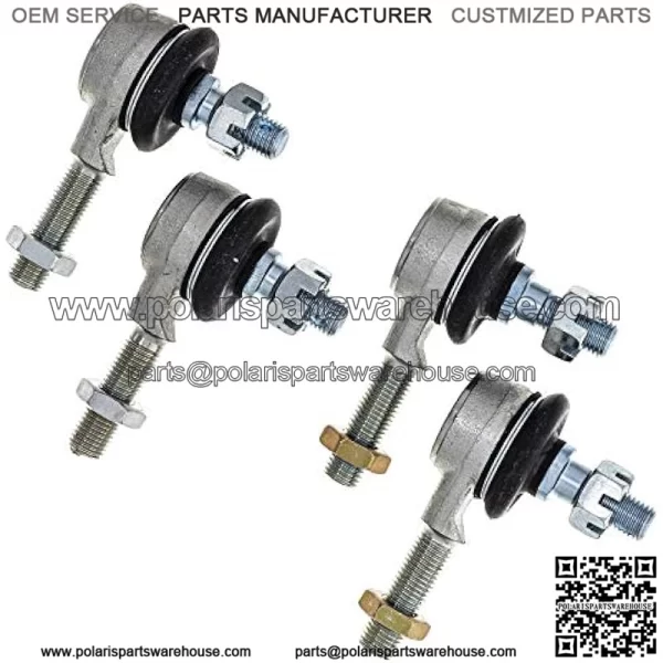 Tie Rod End Kit for Suzuki Kawasaki Quadsport Z400 230 Quadracer 250 KFX400 Vinson 500 Eiger 400