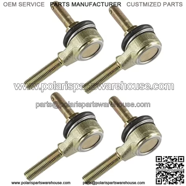 Two Sets Of Tie Rod End Kit Compatible with Kawasaki Kvf400A Kvf400C Prairie 400 4X4 1997 1998 1999 2000 - Image 3