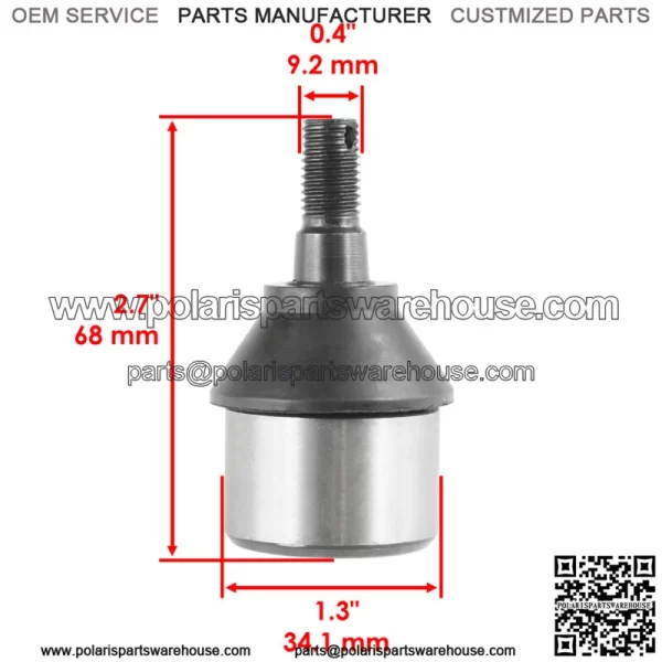 Two Ball Joints For Polaris Sportsman X2 570 EPS 2015 2016 2017 2018 2019 2020 - Image 2