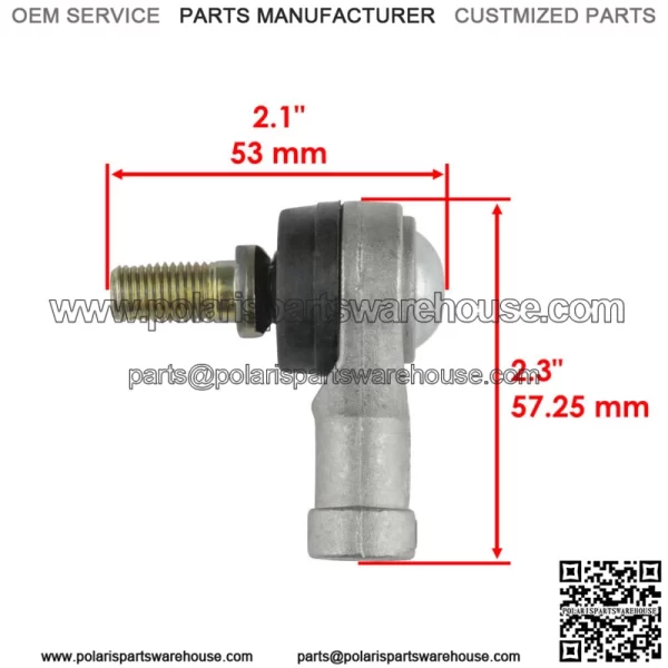 Tie Rod End Kit for Honda TRX70 TRX-70 TRX 70 Fourtrax 70 1986 1987 2 Sets - Image 2