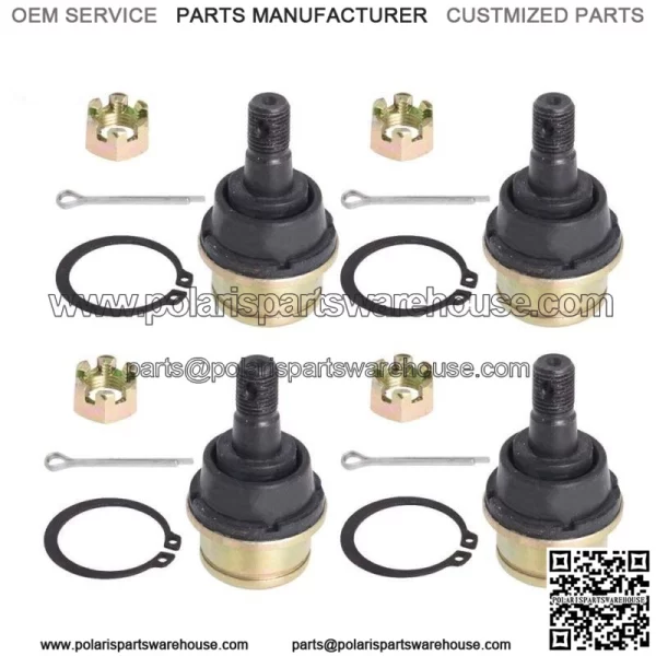 4 Set of Ball Joints For 2003 2004 2005 2006 Yamaha Kodiak 400 37S-23549-01-00