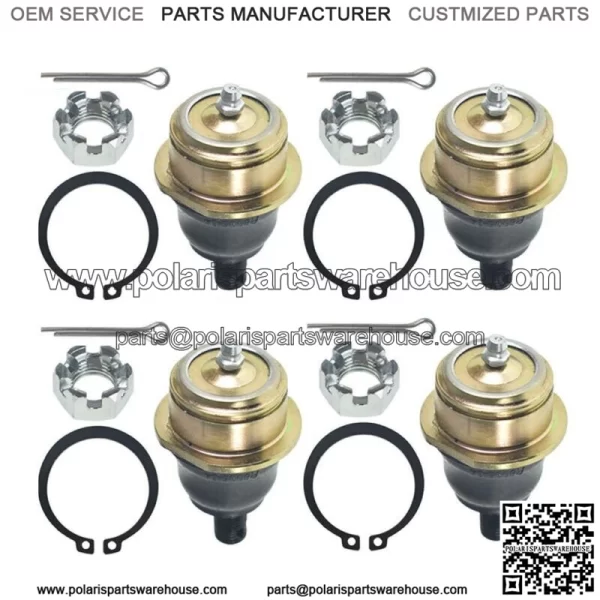 For Bombardier Can-Am DS650 DS 650 2000-2005 Lower Ball Joints Complete set of 4