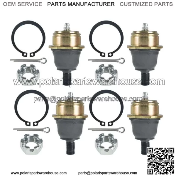 For Bombardier Can-Am DS650 DS 650 2000-2005 Lower Ball Joints Complete set of 4 - Image 2