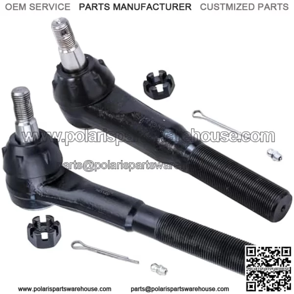 2WD Front 10pc Suspension Kit for 1999-2004 Ford F-250 F-350 Super Duty Excursion 2000 2001 2002 2003, 4 Upper Lower Ball Joints, 4 Inner & Outer Tie Rods, 2 Sway Bar Links Replacement - Image 4