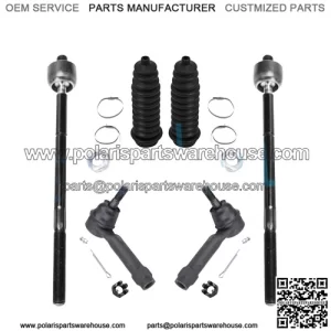 All Inner & Outer Tie Rods + Boots for  2001 - 2004  Dodge Caravan