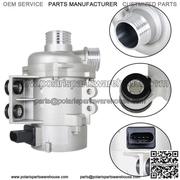 Water Pump W/Thermostat &Bolt For BMW 128i 325i 328i 528i 530i X3 11517586925 - Image 3