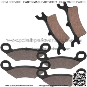 Front Rear Brake Pads for Polaris Sportsman 800 EFI 2005 2006 2007 2008 For: Polaris Sportsman 800