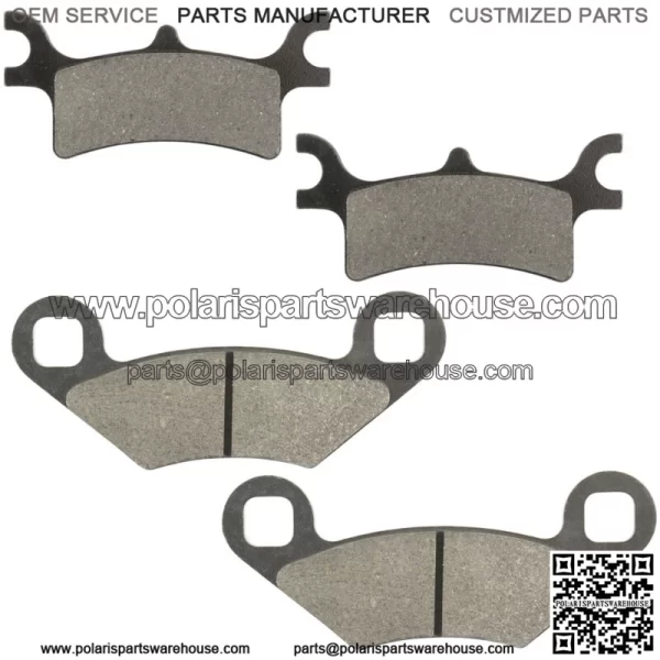 Brake Pads for Polaris Sportsman 800 EFI Intl HO 2005-2008 Front Rear Brakes For: Polaris Sportsman 800 - Image 5