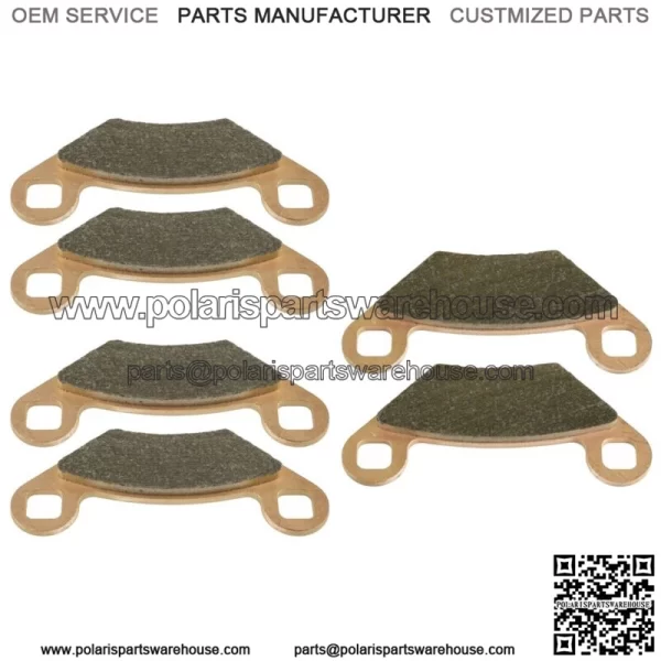 Front & Rear Brake Pads Polaris Sportsman 570 Touring SP 2015-19 / Premium 2020 For: Polaris Sportsman 800