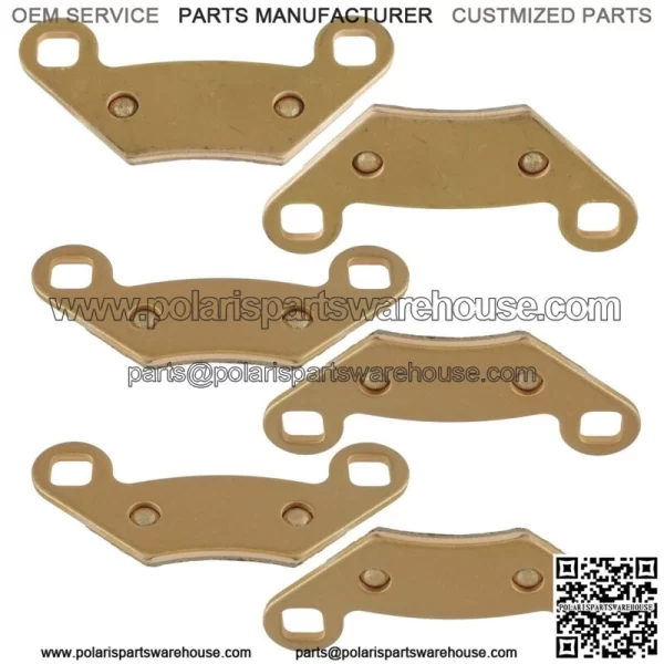 Front & Rear Brake Pads Polaris Sportsman 570 Touring SP 2015-19 / Premium 2020 For: Polaris Sportsman 800 - Image 4