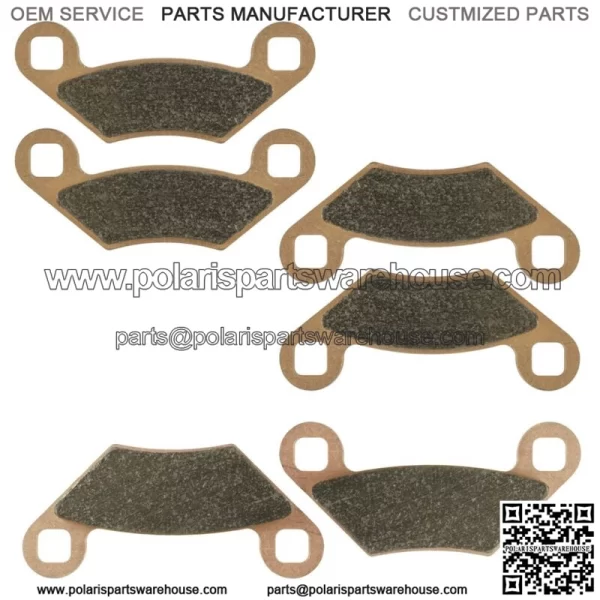 Front & Rear Brake Pads Polaris Sportsman 570 Touring SP 2015-19 / Premium 2020 For: Polaris Sportsman 800 - Image 5