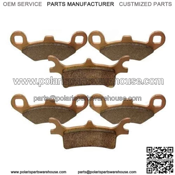 Brake Pads for Polaris Sportsman 800 EFI Front Rear Brakes 2005-2007