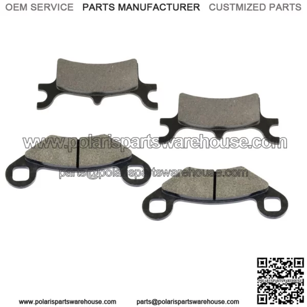 Brake Pads for Polaris Sportsman 800 EFI Intl HO 2005-2009 Front Rear Brakes For: Polaris Sportsman 800