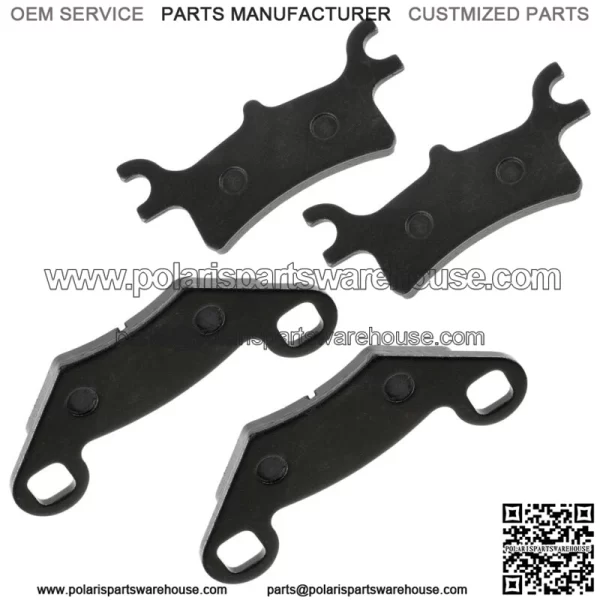 Brake Pads for Polaris Sportsman 800 EFI Intl HO 2005-2009 Front Rear Brakes For: Polaris Sportsman 800 - Image 4