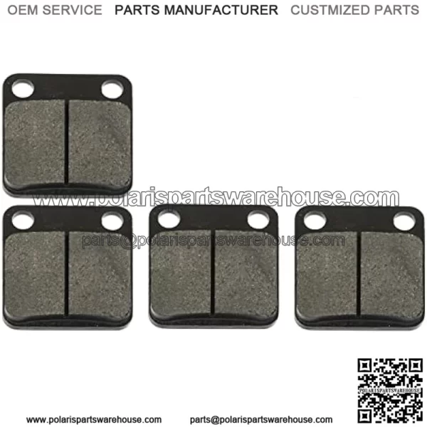 Front Brake Pads Compatible with Suzuki 400 LTA400 LTF400 Eiger 2WD 4WD 2002-2007