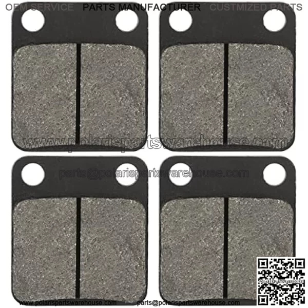 Front Brake Pads Compatible with Suzuki 400 LTA400 LTF400 Eiger 2WD 4WD 2002-2007 - Image 4
