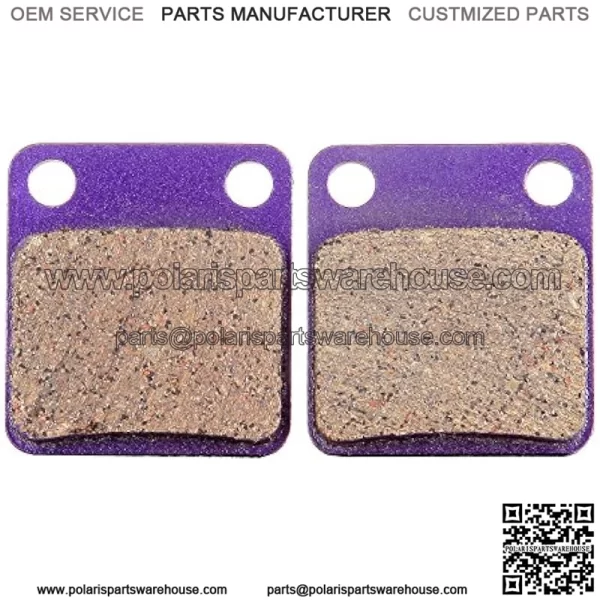 Carbon Fiber Brake Pads Fit for 2007 08 09 10 2011 for Yamaha Grizzly 350 YFM350FGI 4x4 IRS/YFM350G, 2007 08 2009 for Yamaha Big Bear 250 YFM250B