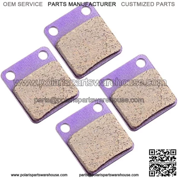Brake Pads for Kawasaki Prairie 360 2003-2012 for Kawasaki Prairie 300 1999 2000 2001 2002 Front and Rear OEM Replacement Brake Pads