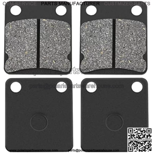 FA54 Brake Pads Replace for Yamaha YFM400 YFM 400 Kodiak 1999-2006 Grizzly 400 450 YFM450 Wolverine Kodiak Big Bear YFZ350 YFZ350 Warrior Banshee 1995-2009 YFM 350 Grizzly Auto IRS 4x4 2007-2011