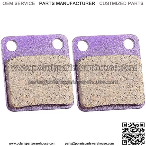 Front Carbon Fiber Brake Pads Motorcycle Motorbike Replacement Brake Pads Fit For 2008 for Hyosung TE450, 2001-2009 2011-2016 for Kawasaki KX65, 2001-2004 for Yamaha Bear Tracker 250
