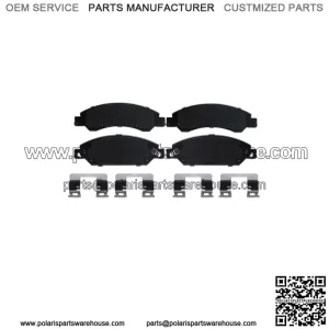 Front Ceramic Brake Pad for Chevy Tahoe Avalanche Silverado Suburban Sierra 1500 (For: Chevrolet Silverado 1500)