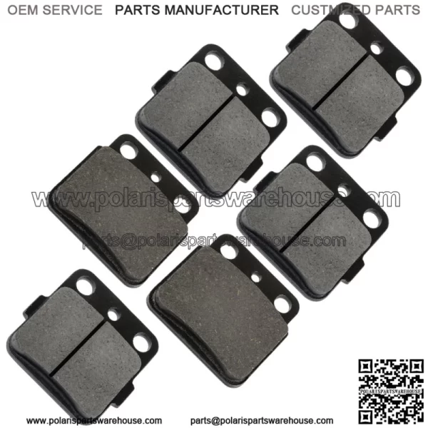 Front and Rear Brake Pads for Kawasaki KSF400 KFX400 2003 2004 2005 2006 - Image 4