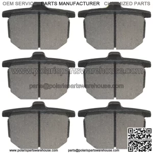 Brake Pads for Honda GL1100I Goldwing Interstate 1980 1981 Front Rear Brake Pads