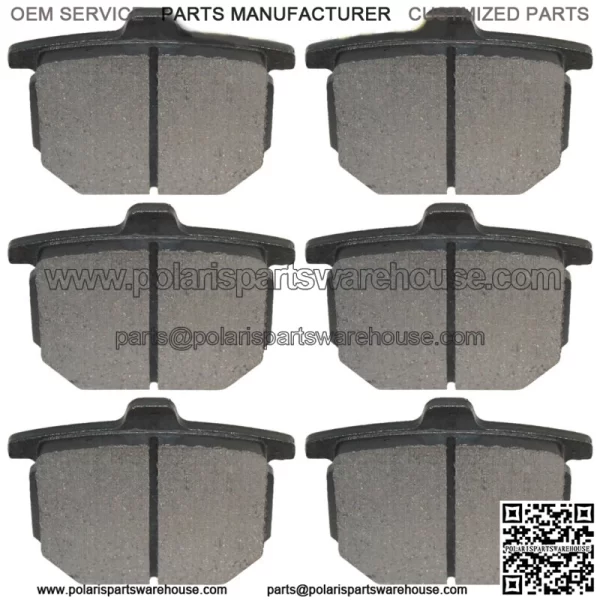 Brake Pads for Honda GL1100I Goldwing Interstate 1980 1981 Front Rear Brake Pads