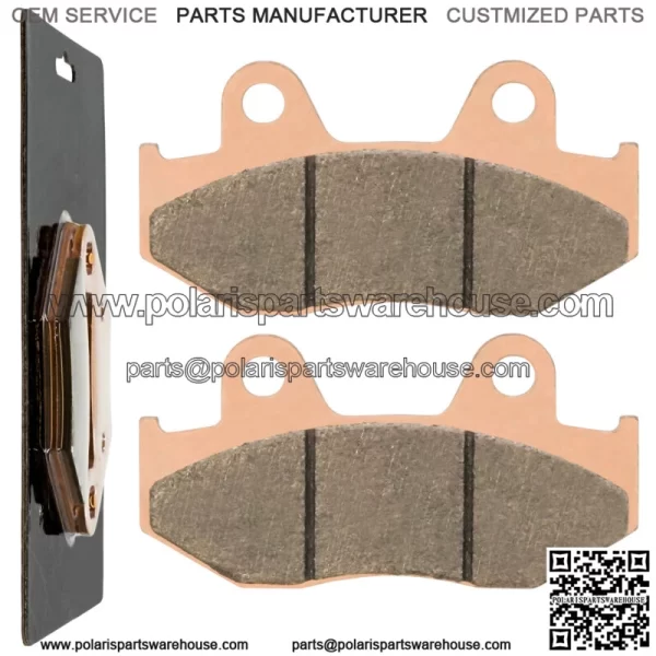 Sintered Rear Brake Pads for Yamaha Raptor 700 700R YFM700 SE 2013-2024 (For: Yamaha Raptor 700)