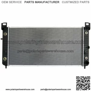 One New DENSO Auto Parts Radiator 2219514 for Cadillac Chevrolet GMC Hummer (For: More than one vehicle)
