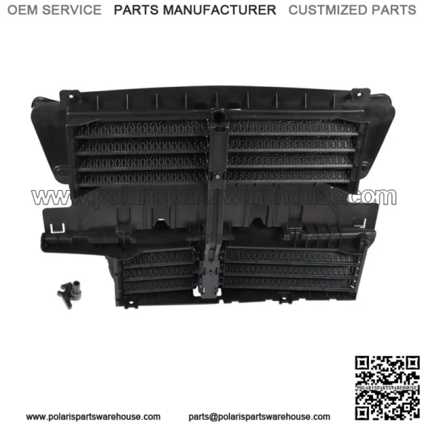 Fit For 2017-2019 Ford Fusion Front Grille Radiator Shutter Assembly W/O Motor - Image 4
