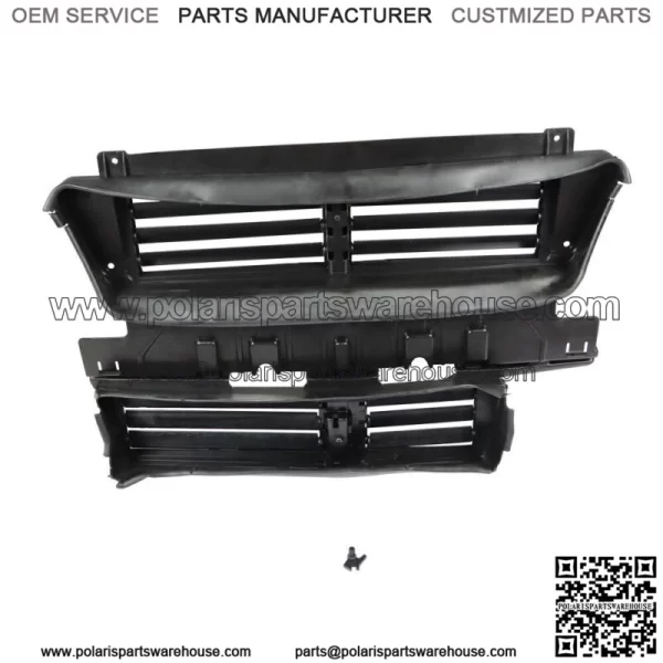 Fit For 2017-2019 Ford Fusion Front Grille Radiator Shutter Assembly W/O Motor - Image 5