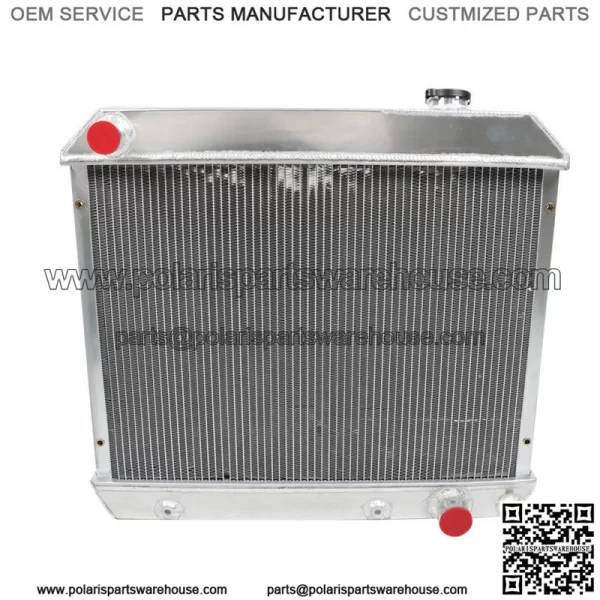 3 Rows Aluminum Radiator For 1963-1966 Chevy C10 C20 C30 K10 Truck V8 CC284
