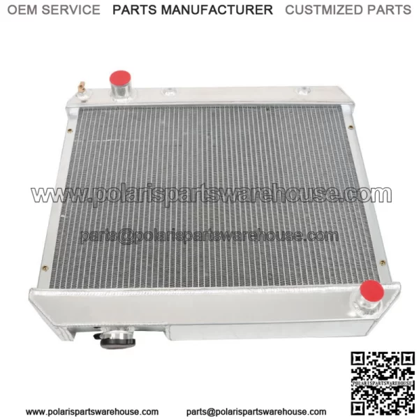 3 Rows Aluminum Radiator For 1963-1966 Chevy C10 C20 C30 K10 Truck V8 CC284 - Image 5