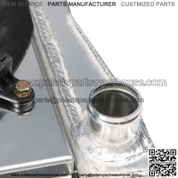 3-Row Aluminum Core Racing Radiator+pull Fan Shroud For 82-02 Corvette C4/s10 V8 - Image 5