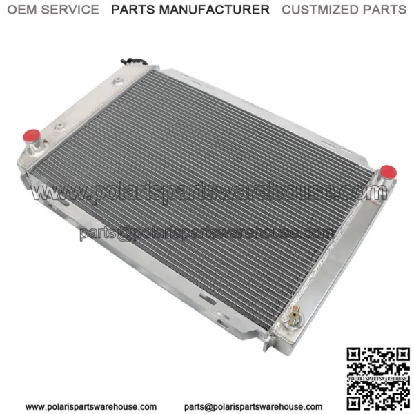 Radiator 3 Row Full Aluminum For 1980-1993 Ford Mustang 1980-1988 Mercury AT