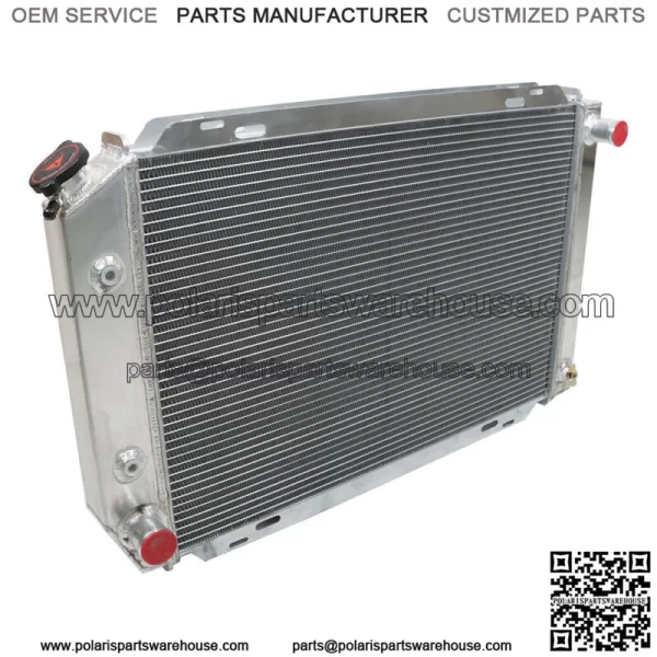 Radiator 3 Row Full Aluminum For 1980-1993 Ford Mustang 1980-1988 Mercury AT - Image 2