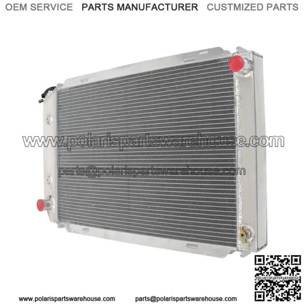 Radiator 3 Row Full Aluminum For 1980-1993 Ford Mustang 1980-1988 Mercury AT - Image 4