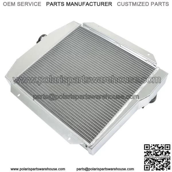 6167 Aluminum Radiator Silver For International Scout 1961-1971 4Row 2.5L MT - Image 4