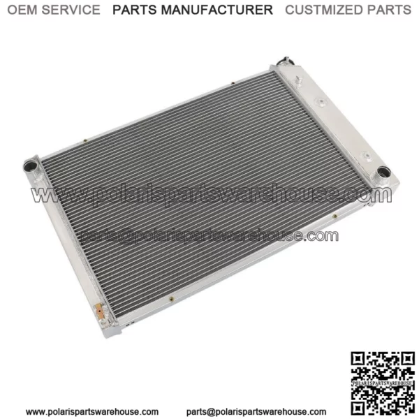 For 73-87 Chevy Truck 73-1991 Blazer 19 x 28-1/4"-Core 3-ROW Aluminum Radiator - Image 2