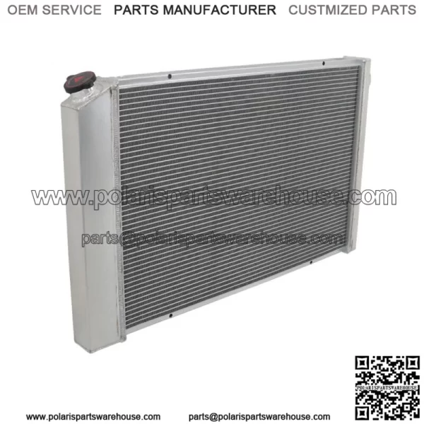 For 73-87 Chevy Truck 73-1991 Blazer 19 x 28-1/4"-Core 3-ROW Aluminum Radiator - Image 3