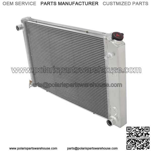For 73-87 Chevy Truck 73-1991 Blazer 19 x 28-1/4"-Core 3-ROW Aluminum Radiator - Image 5