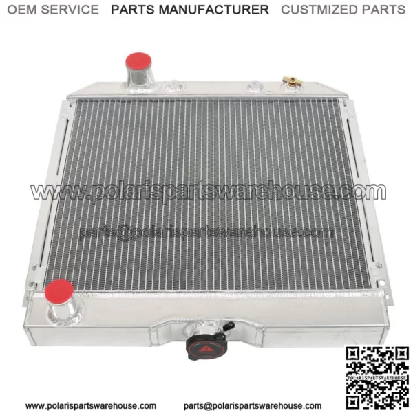 For 1963-1970 Fairlane Falcon Galaxie V8 Full Aluminum Core Racing 3Row Radiator - Image 3