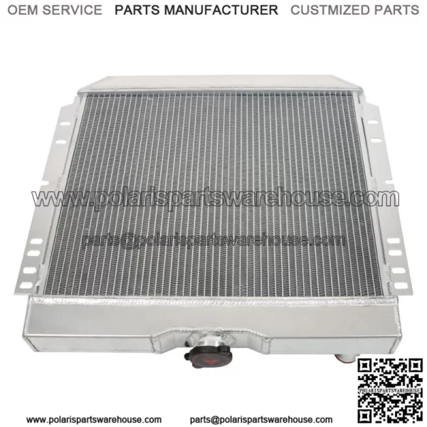 For 1963-1970 Fairlane Falcon Galaxie V8 Full Aluminum Core Racing 3Row Radiator - Image 4