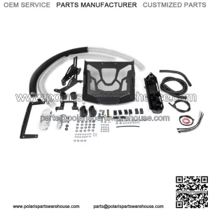Relocator radiator with snorkels Yamaha Grizzly 700 2016->