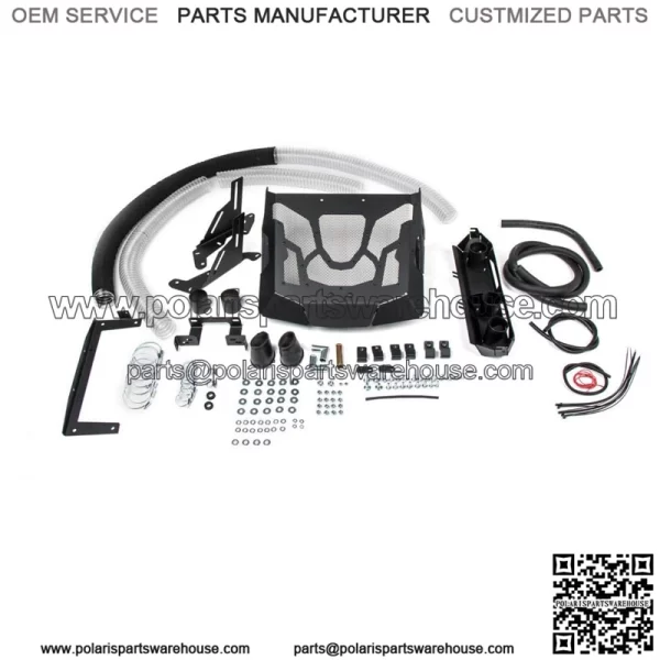 Relocator radiator with snorkels Yamaha Grizzly 700 2016->