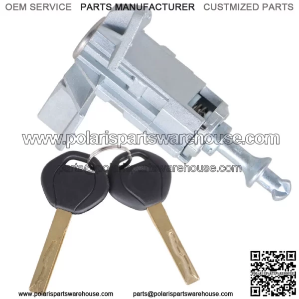 For 00-06 BMW X5 E53 Left Driver Door Lock Cylinder Barrel Assembly W/ 2 Keys